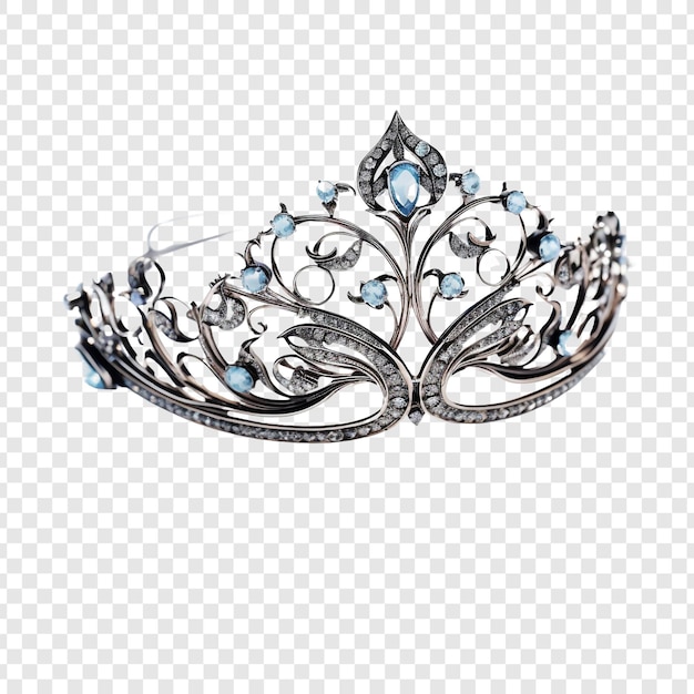 Diadem Jewellery isolated on transparent background