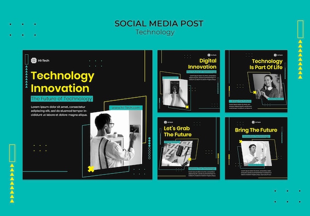 Digital innovation social media posts