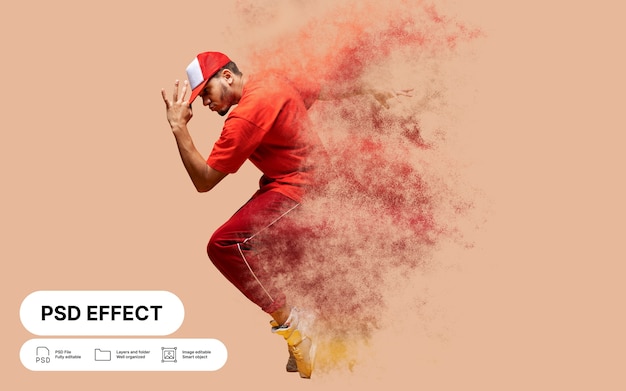 Free PSD dispersion photo effect