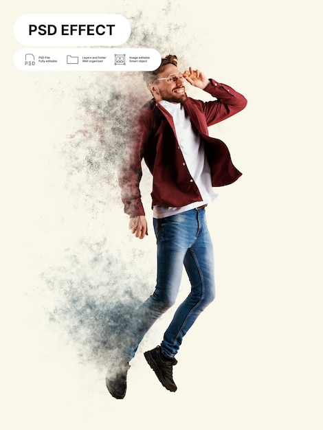 Free PSD dispersion photo effect