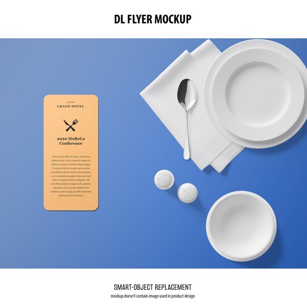 DL Flyer Mockup