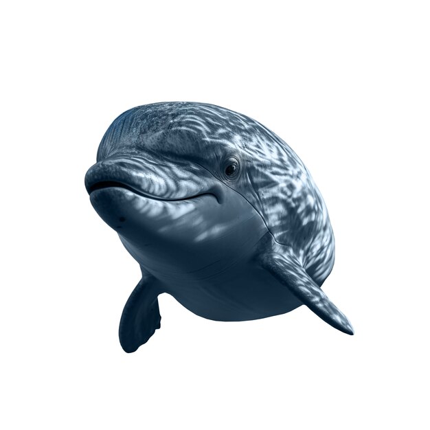 Free PSD dolphin isolated figure