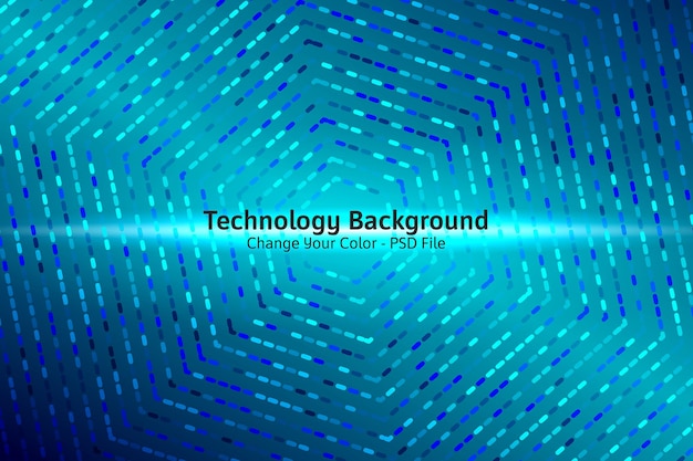 Dot blue wave light screen gradient texture background Abstract technology big data digital background 3d rendering