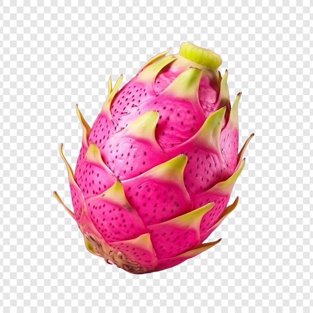 Free PSD dragonfruit fruits isolated on transparent background