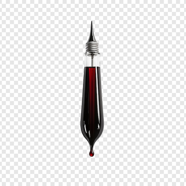 Free PSD dropper isolated on transparent background