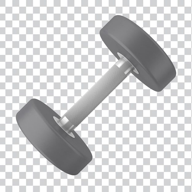 Free PSD dumbbell front side