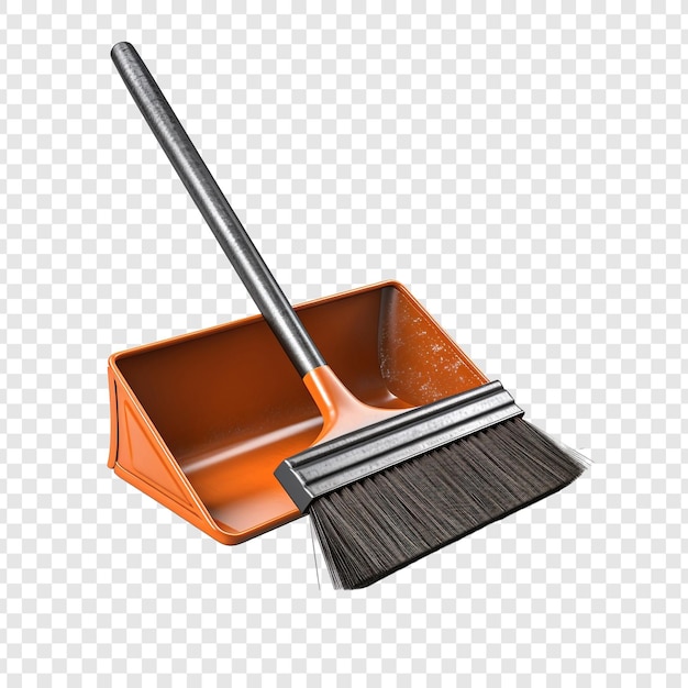 Free PSD dustpan isolated on transparent background