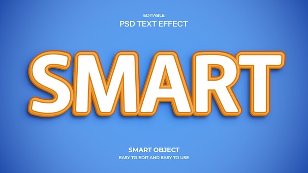 Free PSD easy to edit psd text template