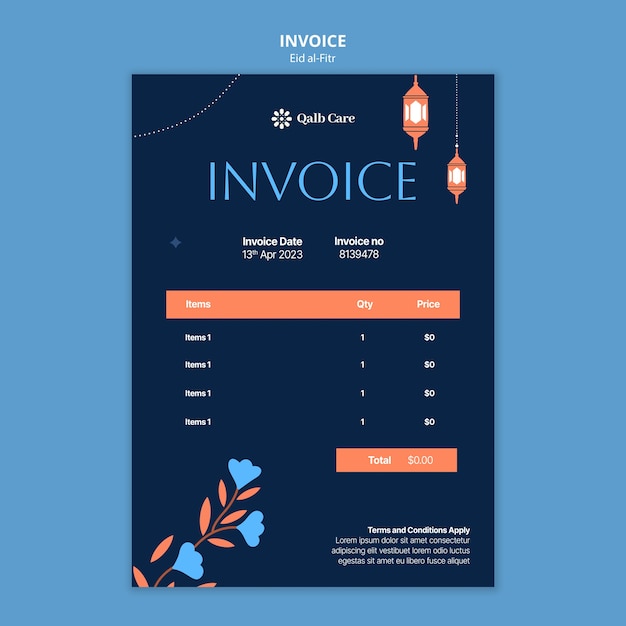 Eid al fitr template design