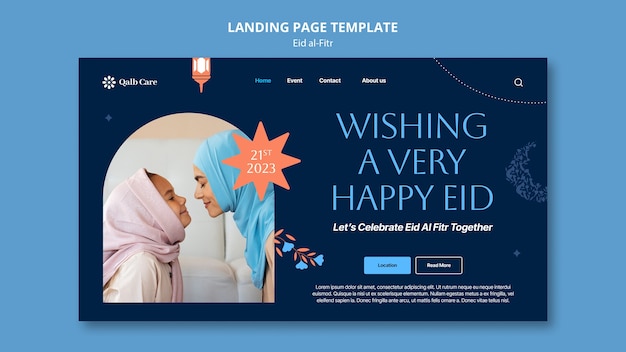 Eid al fitr template design