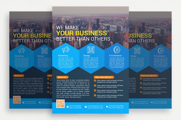 Elegant business brochure