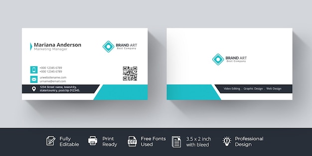 Elegant business card