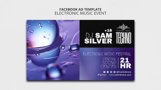 Free PSD event  template design