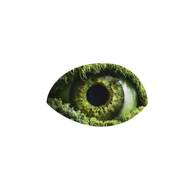 Free PSD eye iris isolated