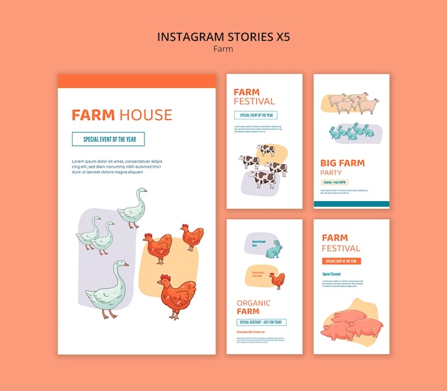 Free PSD farm template  design