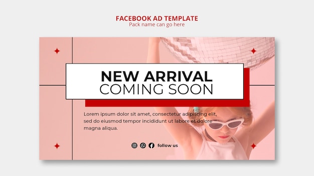 Free PSD fashion sales social media promo template