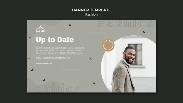 Free PSD fashion store banner template