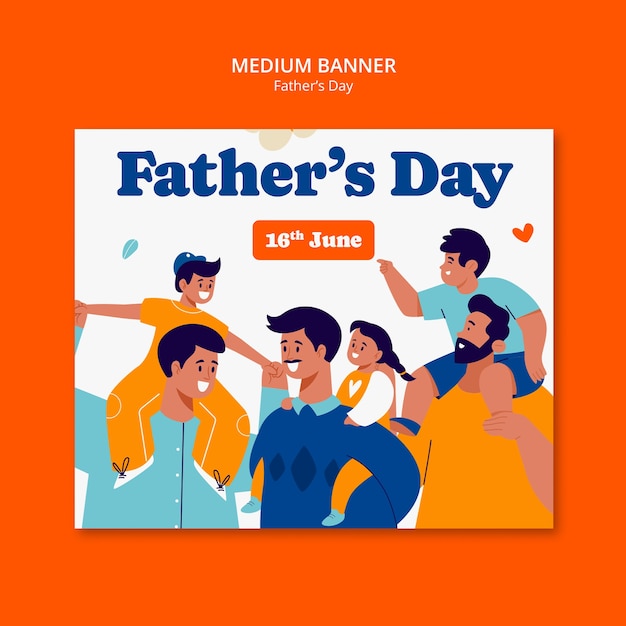 Father's day template design