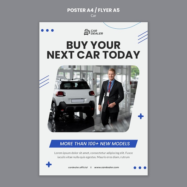 Find your perfect car poster template