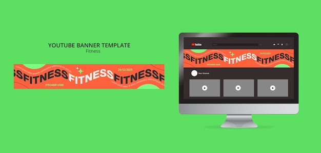 Fitness journey youtube banner