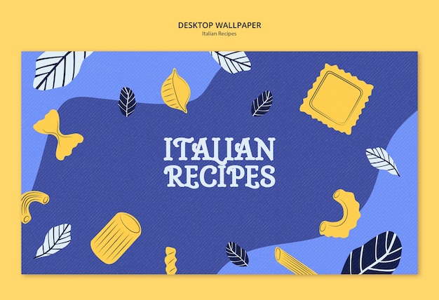 Free PSD food channel  template design