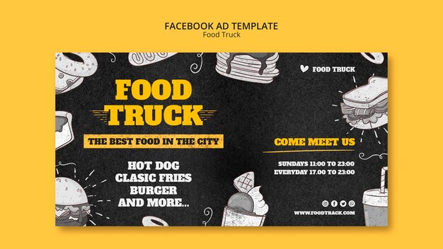 Food truck template design