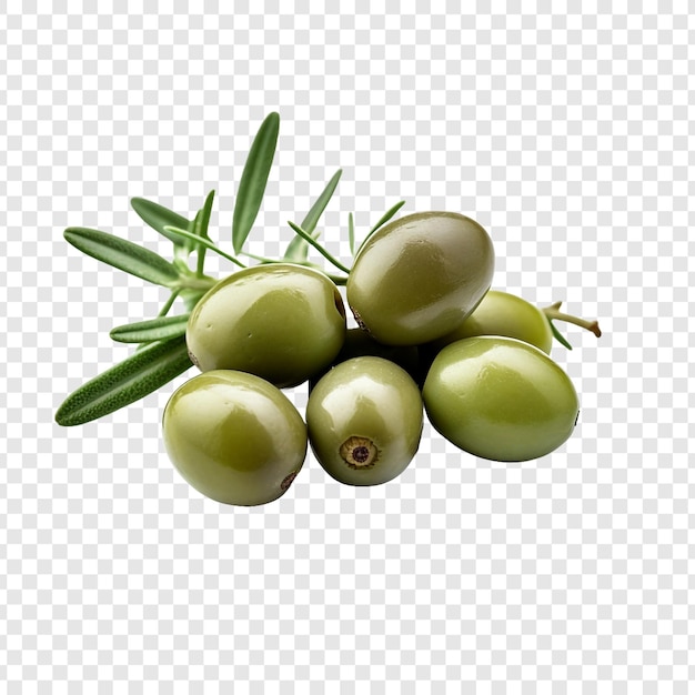 Free PSD fresh caperberries isolated on transparent background