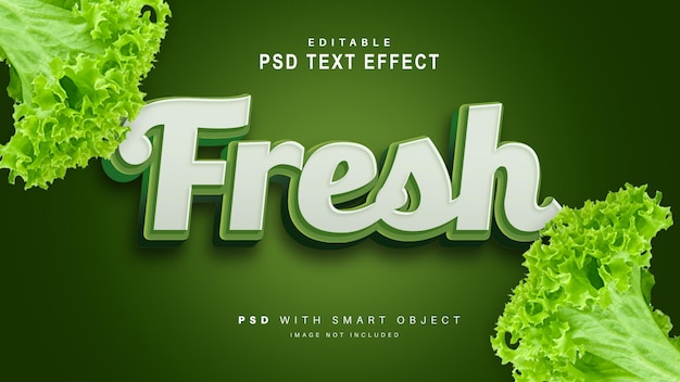 Fresh Text Effect