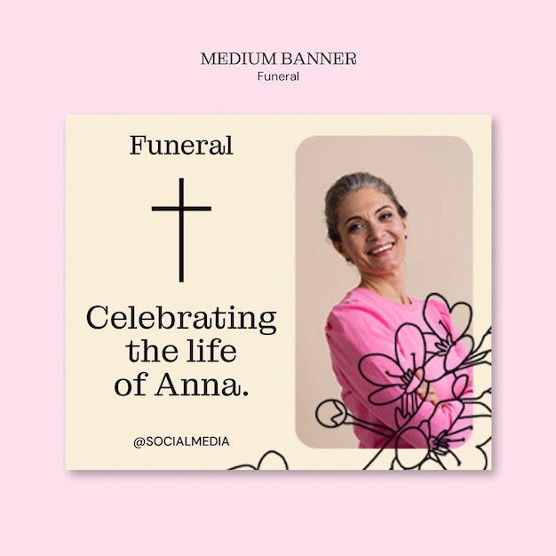 Funeral program template