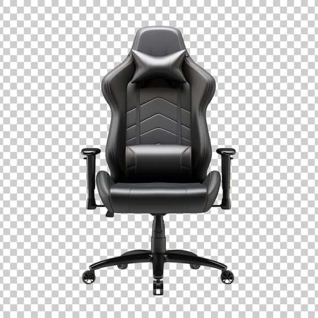 Free PSD gaming chair isolated on transparent background