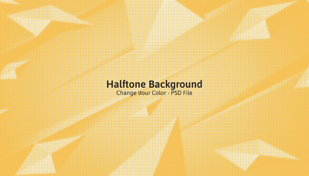 Geometric Halftone Background