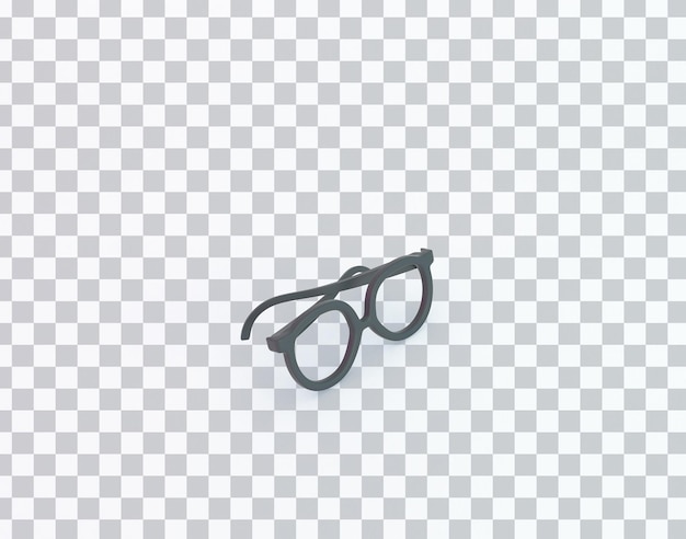 Free PSD glasses left side