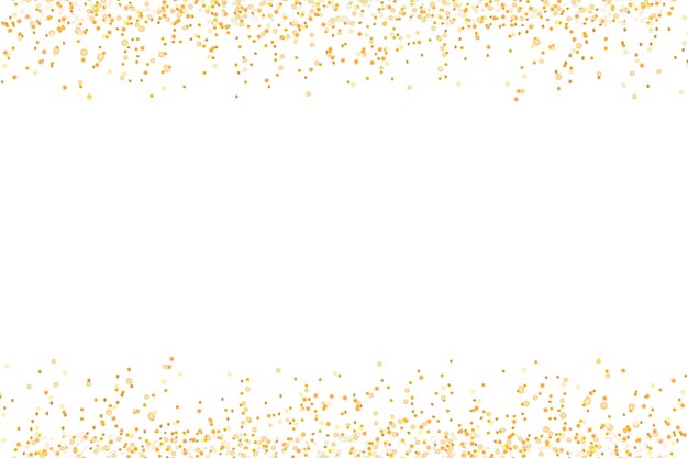 Glitter border isolated