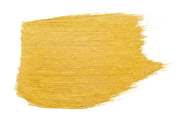 Gold brush stroke background