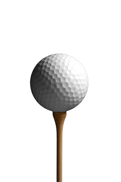 Free PSD golf items isolated