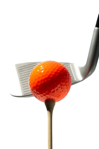 Free PSD golf items isolated