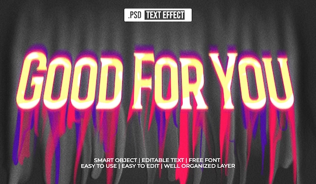 Good For you Text Style Effect