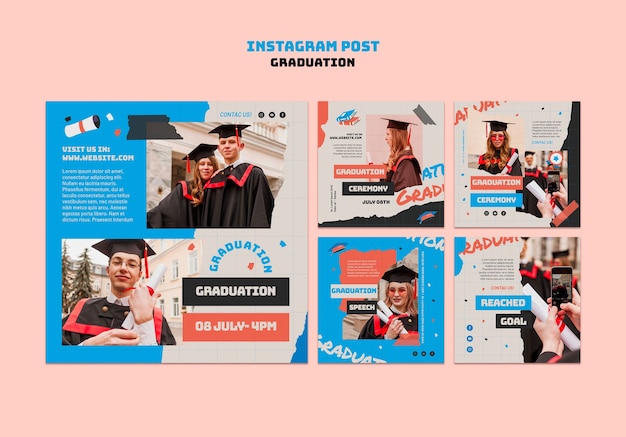 Graduation ceremony instagram posts