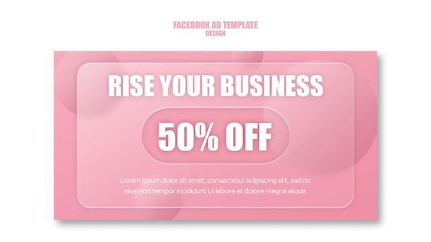 Free PSD graphic design profession social media promo template