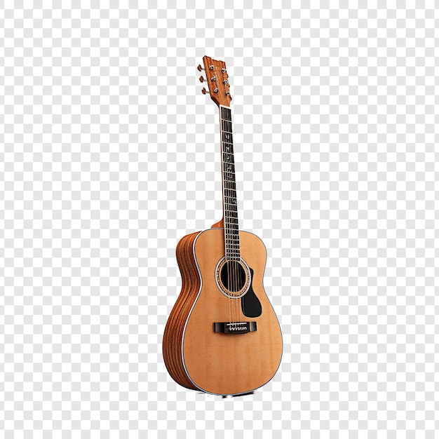 Guitar isolated on transparent background