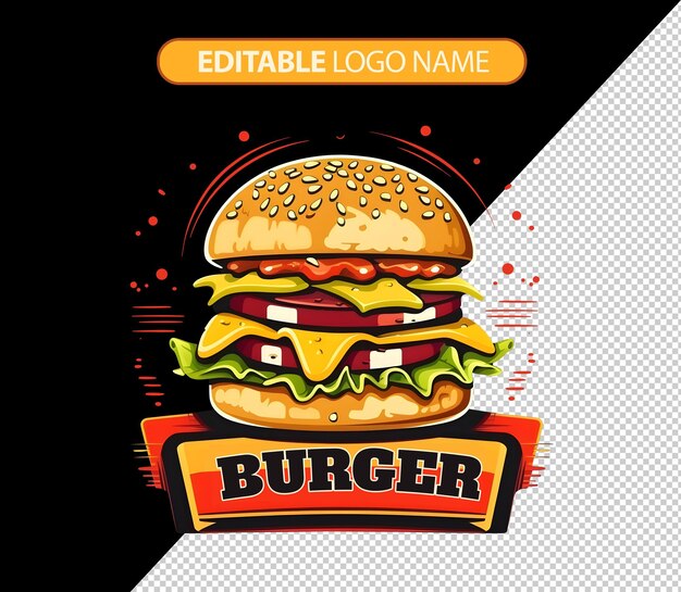 hamburger badge logo