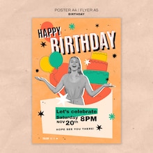 Birthday flyers