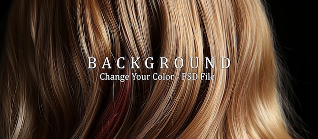 Free PSD highlight hair texture abstract fashion style background on mulberry color tone