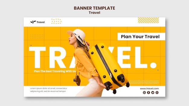 Free PSD holiday banner template