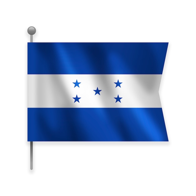 Free PSD honduras flag illustration