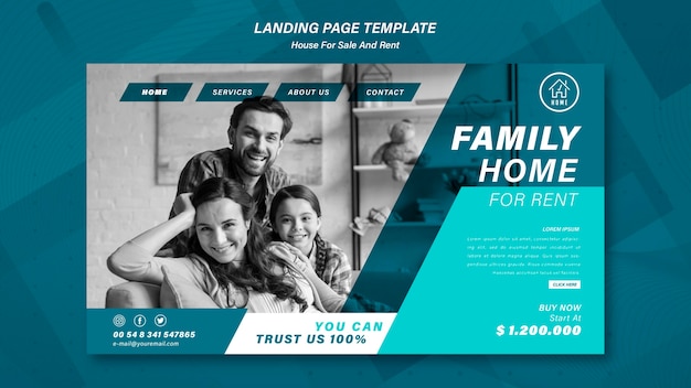 House selling landing page