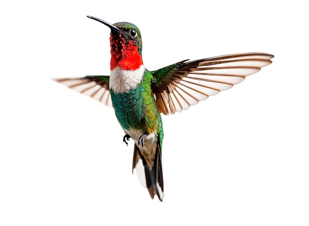 Free PSD hummingbird bird isolated