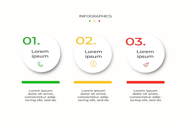 Infographics for business concept