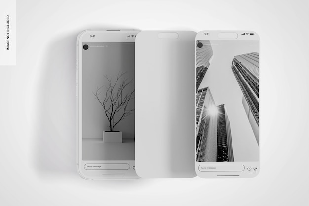 Instagram App Screens Mockup