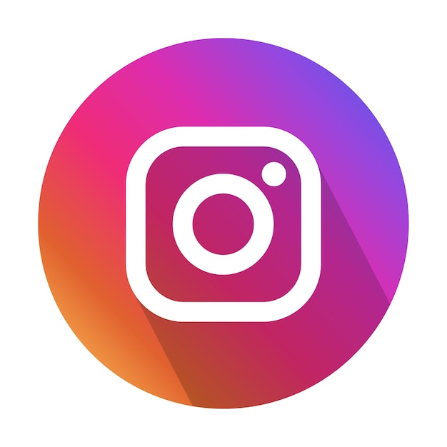 Free PSD instagram application logo